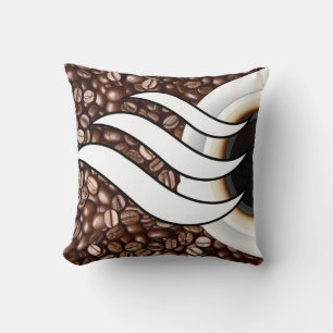 Coussin L'amour du café