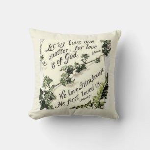 Coussin L'amour est de Dieu