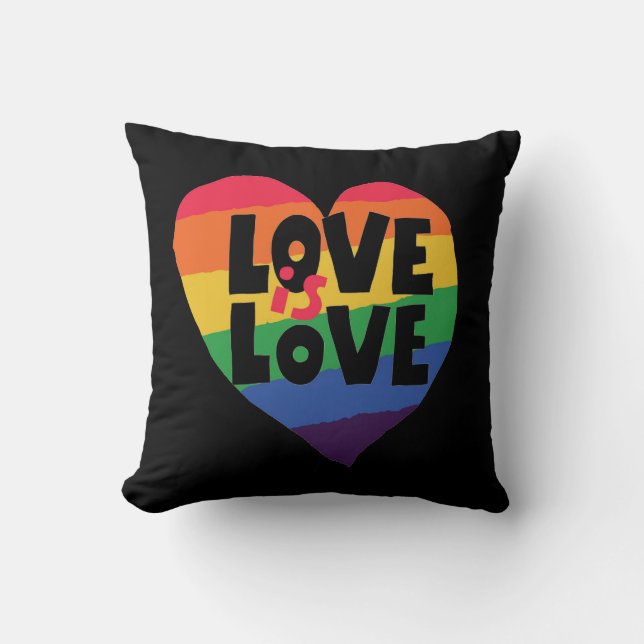 Coussin L'amour est l'amour (Recto)