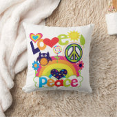 Coussin L'amour et la paix (Couverture)