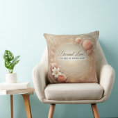 Coussin L'amour éternel art IA (Chaise)