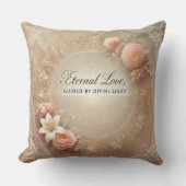 Coussin L'amour éternel art IA (Recto)