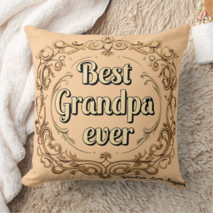Coussin "L'amour éternel de grand-père"