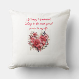 Coussin L'Amour Fleurit Toute L'Année : Pile À Thon Person