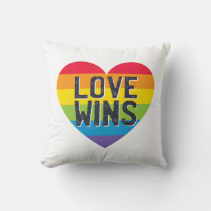 Coussin L'amour gagne