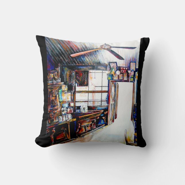 Coussin L'amour n'est pas un mur, c'est un pont (Recto)