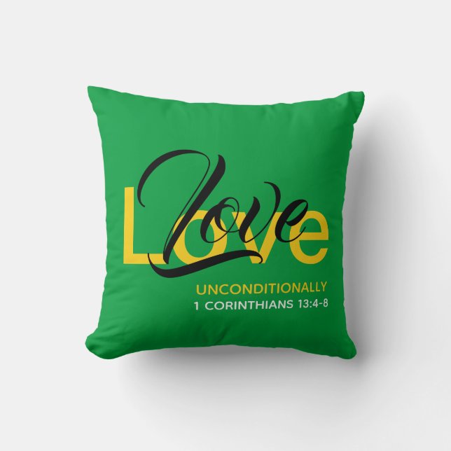 COUSSIN L'AMOUR NON CONDITIONNEL (Recto)