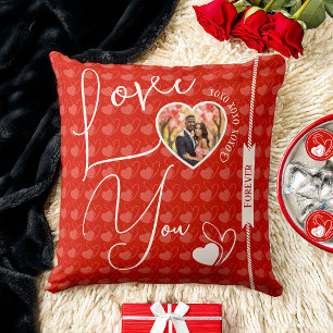 Coussin L'amour personnalisé Vous pour la Saint Valentin