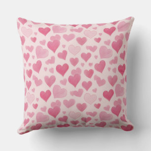 Coussin L'amour rose