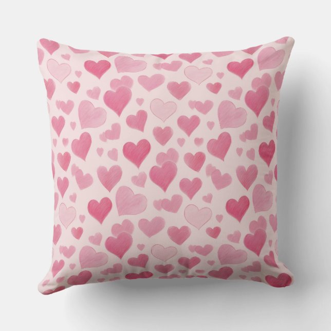 Coussin L'amour rose (Verso)