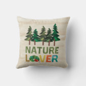 Coussin L'amoureux de la nature - La très gourmande chenil (Verso)