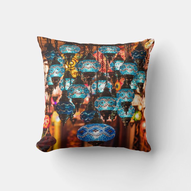 Coussin Lampes turques traditionnelles Extraordinaires fai (Recto)