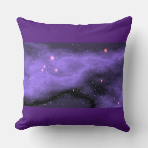 Coussin Lance l'oreiller de nuit violet. Double face.