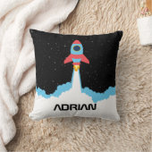 Coussin Lancement de fusées dans l'espace extra-atmosphéri (Couverture)