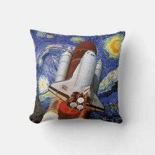 Coussin Lancement de la navette spatiale de la NASA Van Go