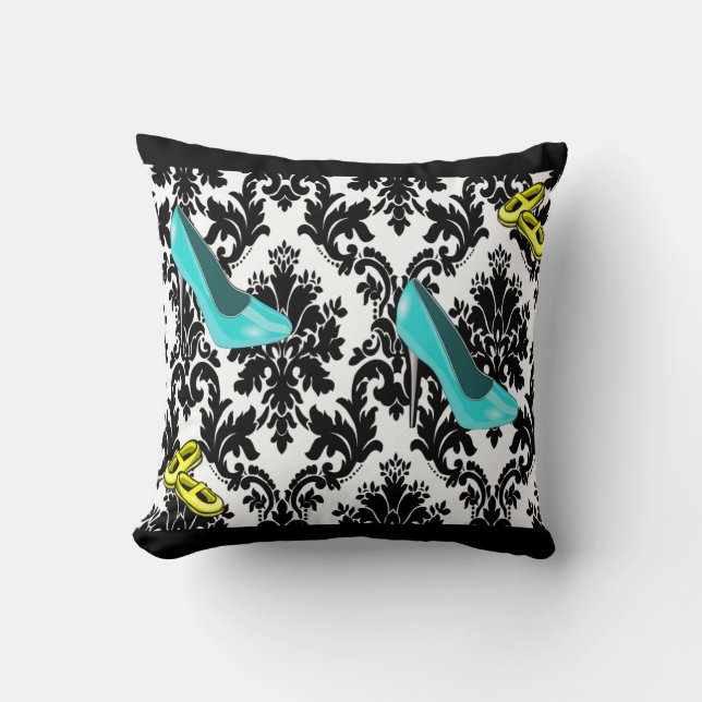 Coussin lancer des chaussures de déco d'oreiller (Recto)