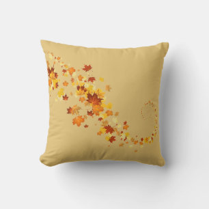 Coussin Lancer des feuilles d'automne