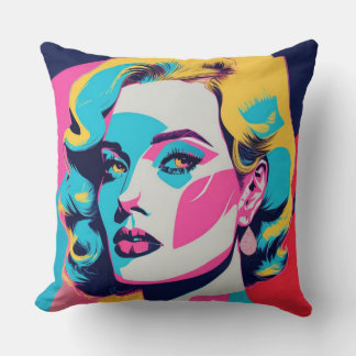 Coussin Lancer des oreillers, Pop art