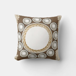 Coussin lancer la corde d'oreiller