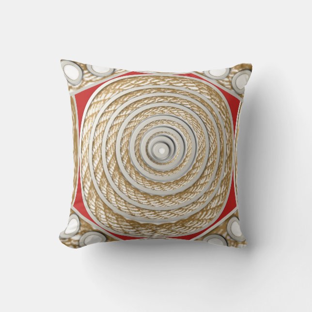 Coussin lancer la corde d'oreiller (Recto)