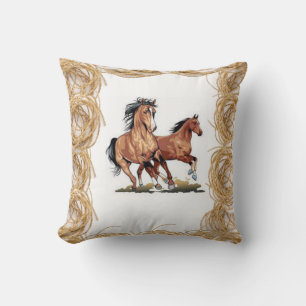 Coussin lancer la corde d'oreiller