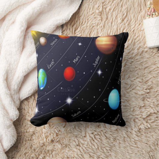 Coussin Lancer l'espace d'oreiller (Couverture)
