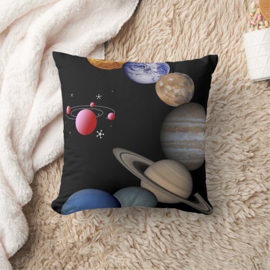 Coussin Lancer l'espace d'oreiller (Couverture)