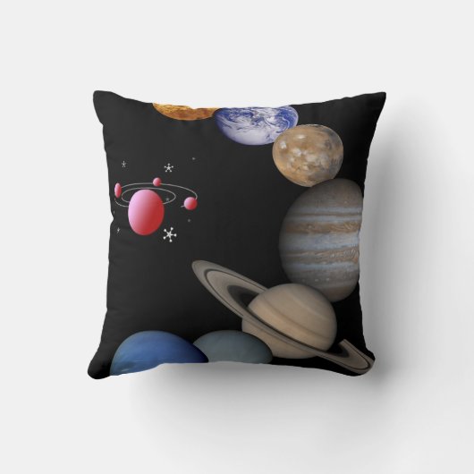 Coussin Lancer l'espace d'oreiller (Verso)