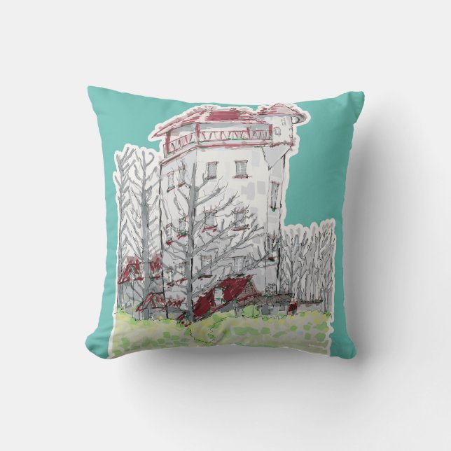 Coussin Lancer l'oreiller (Recto)