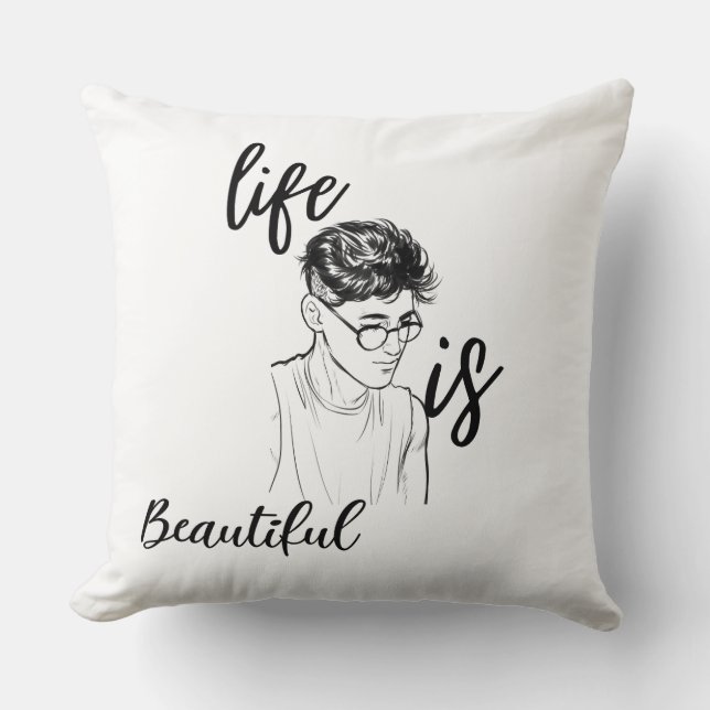 Coussin Lancer l'oreiller (Recto)