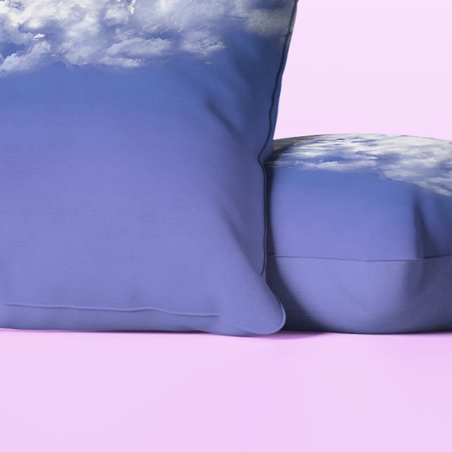 Coussin Lancer l'oreiller (Star and clouds)