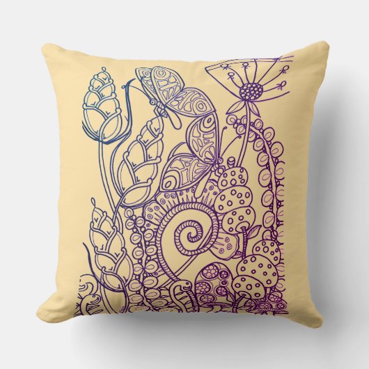 Coussin Lancer l'oreiller (Recto)