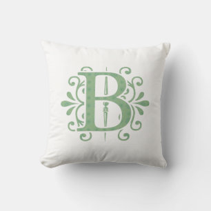 Coussin Lancer l'oreiller avec des lettres alphabétiques -