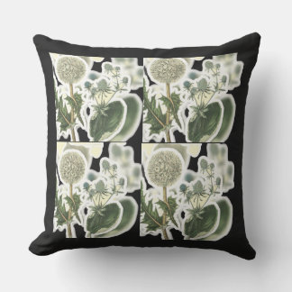 Coussin Lancer l'oreiller avec Vintage Flower Print et dev
