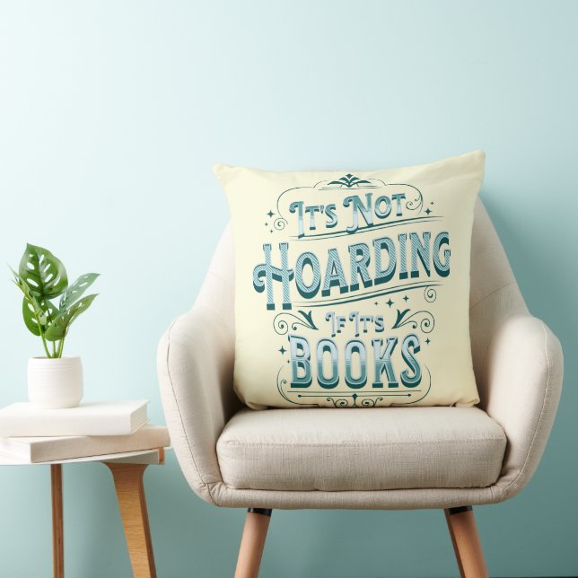 Coussin Lancer l'oreiller "Ce n'est pas thésaurisant si ce (Chaise)