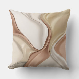 Coussin Lancer l'oreiller dans un graphique abstrait éléga