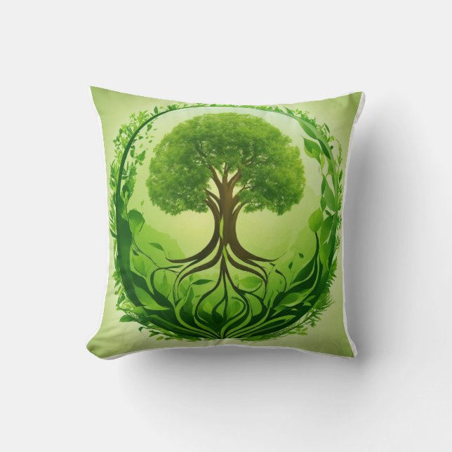 Coussin Lancer l'oreiller de 16 po x 16 po (Recto)