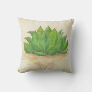 Coussin Lancer l'oreiller de sempervivum succulent