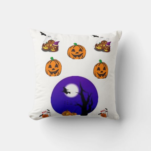 Coussin Lancer l'oreiller Hallowen (Recto)