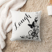 Coussin Lancer l'oreiller/rire (Couverture)