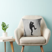 Coussin Lanceur de joueur de baseball en enroulement (Chaise)