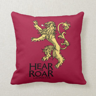 Coussin Lannister Sigil - Entendez-Moi Roar