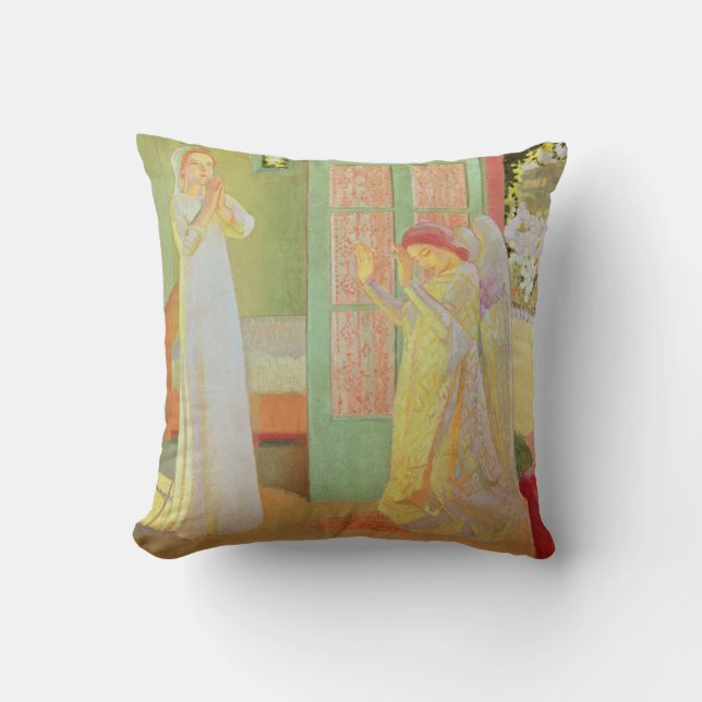 Coussin L'annonce, 1913 (Recto)