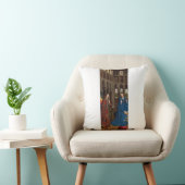 Coussin L'Annonciation de Van Eyck Premium Lumière Cathédr (Chaise)