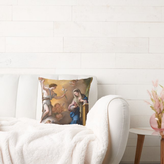 Coussin L'Annonciation, Paolo de Matteis (Canapé)