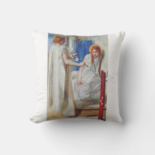 Coussin L'Annonciation par Dante Gabriel Rossetti