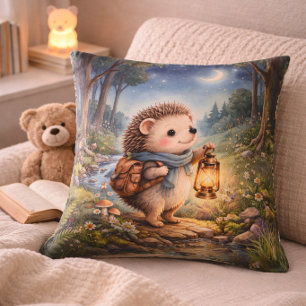 Coussin Lanterne de Hérisson Cosy pour Chambre d'Enfants e