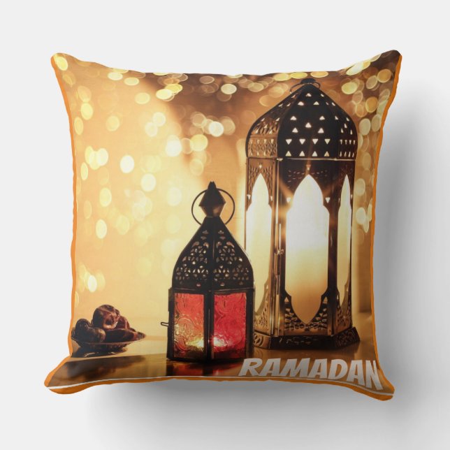 Coussin lanterne du Ramadan.    (Recto)