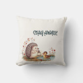 Coussin LanternPond Pals Hérisson de la forêt Canard  (Recto)