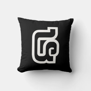 Coussin Laotien / Laos Numéro Quatre / 4 / ໔ (Voir/Si) Lao